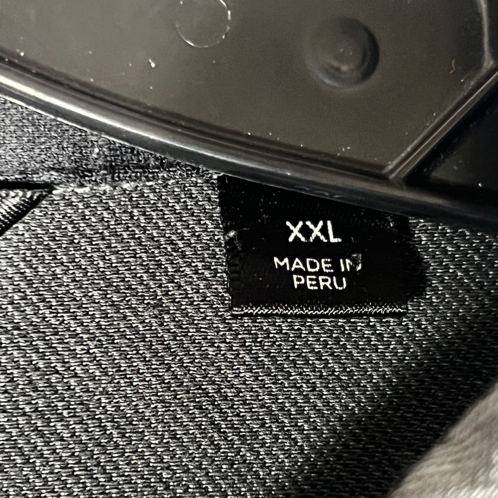 TravisMathew Mens XXL TPC San Antonio Pima Cotton Blend Golf Polo Black Grey - Picture 11 of 16